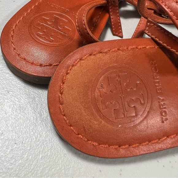 Tory Burch Ali Leather Sandals - Picture 8 of 13